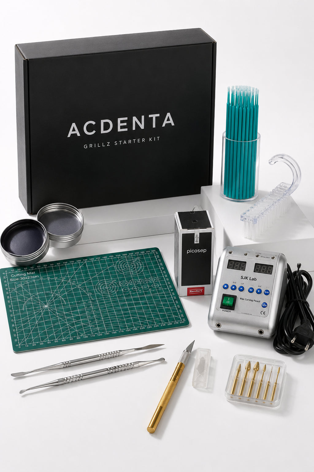 Kit Starter para Fabricar Grillz en Cera